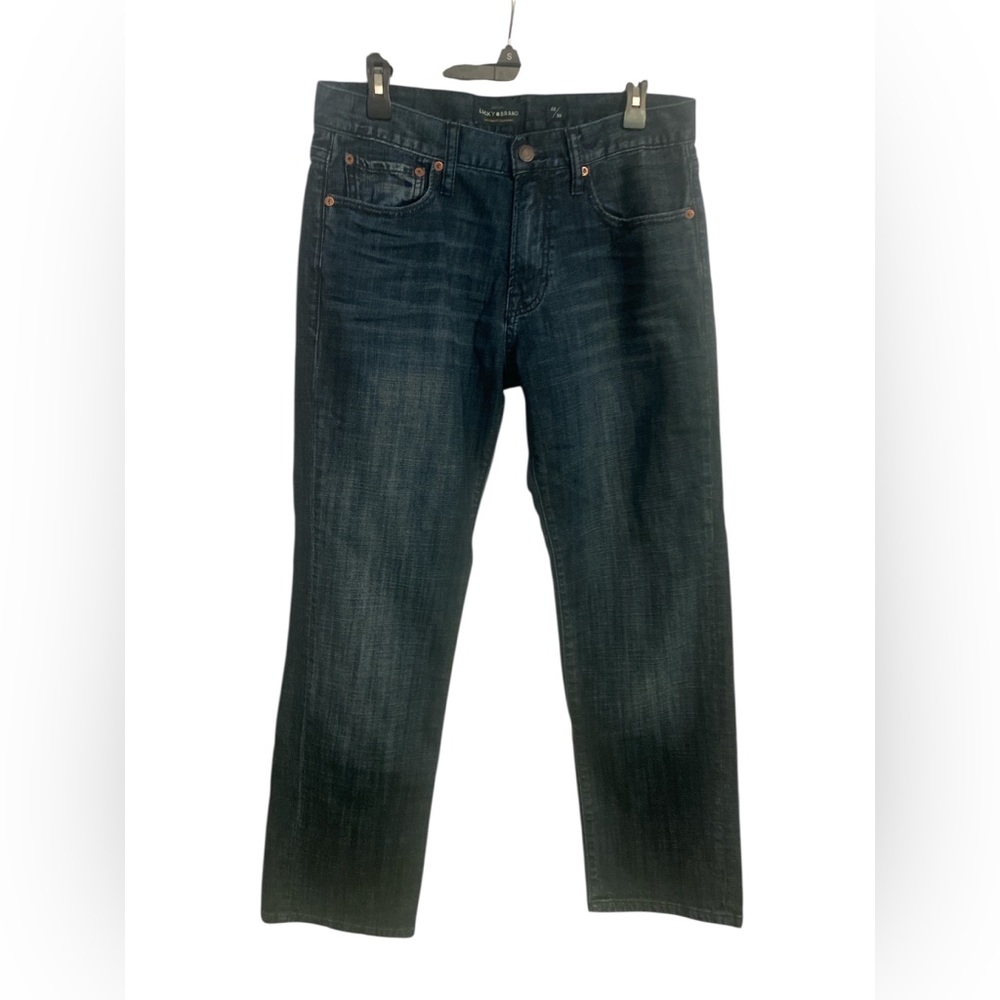 Lucky Brand Dark Blue 221 Straight Jeans GUC 32/30